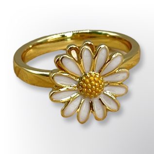 Anillo giratorio margarita